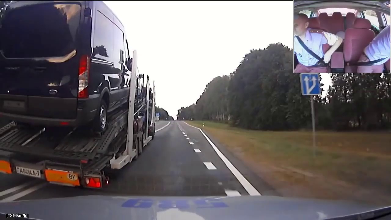 Perseguição louca da policia a um camião