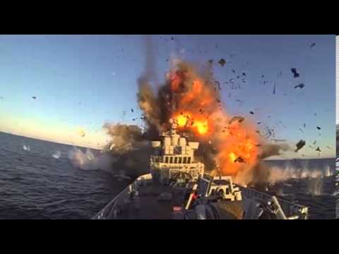 Fragata norueguesa atingida por míssil